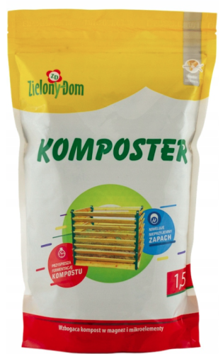 komposter 1,5kg przyśpiesza fermentacje kompostu Zielony dom
