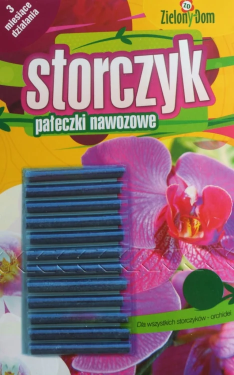 Pałeczki nawozowe do STORCZYKÓW 12sz. storczyk ZD