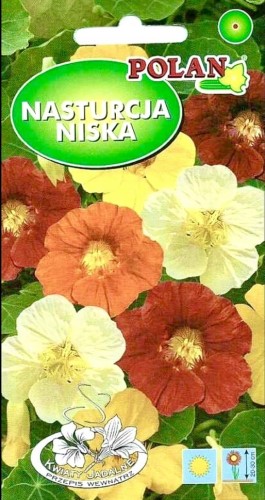 Nasturcja niska 5g. NASIONA kwiatów MIESZANKA