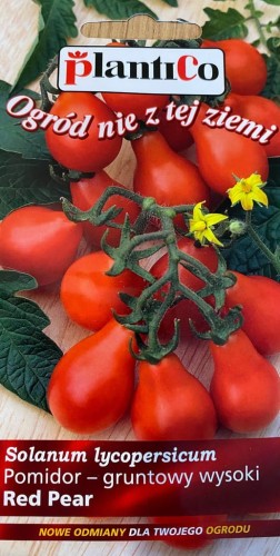 Pomidor gruszkowy drobny RED PEAR wysoki 0,2g