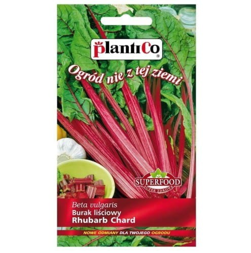 Burak liściowy RHUBARB CHARD czerwony 5 g nasiona