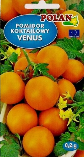 Pomidor koktajlowy VENUS karłowy 0,2g nasiona