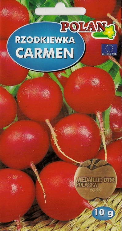 Rzodkiewka CARMEN 10g nasiona warzyw polan