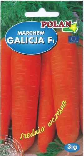 Marchew GALICJA F1 3g nasiona warzyw polan