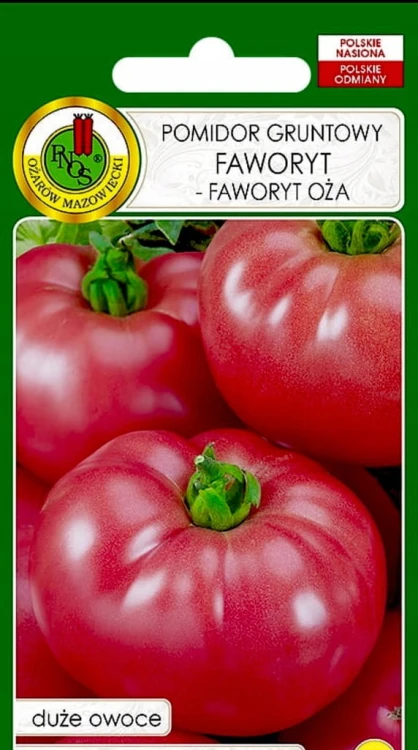 Pomidor FAWORYT 1g nasiona OŻARÓW warzywa