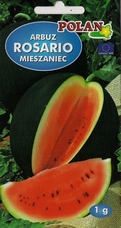 ARBUZ ROSARIO F1 1g Polan nasiona owoce