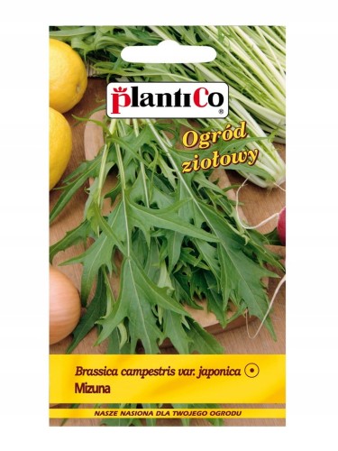MUSZTARDOWIEC mizuna 0,5g nasiona plantico!