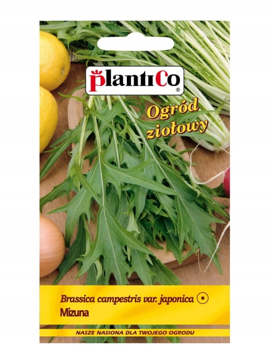 MUSZTARDOWIEC mizuna 0,5g nasiona plantico!