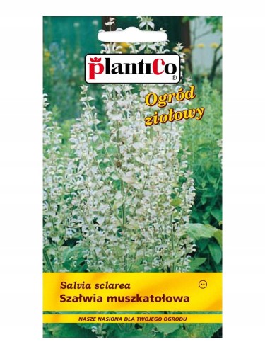 SZAŁWIA MUSZKATOŁOWA 0,5g nasiona ziół plantico