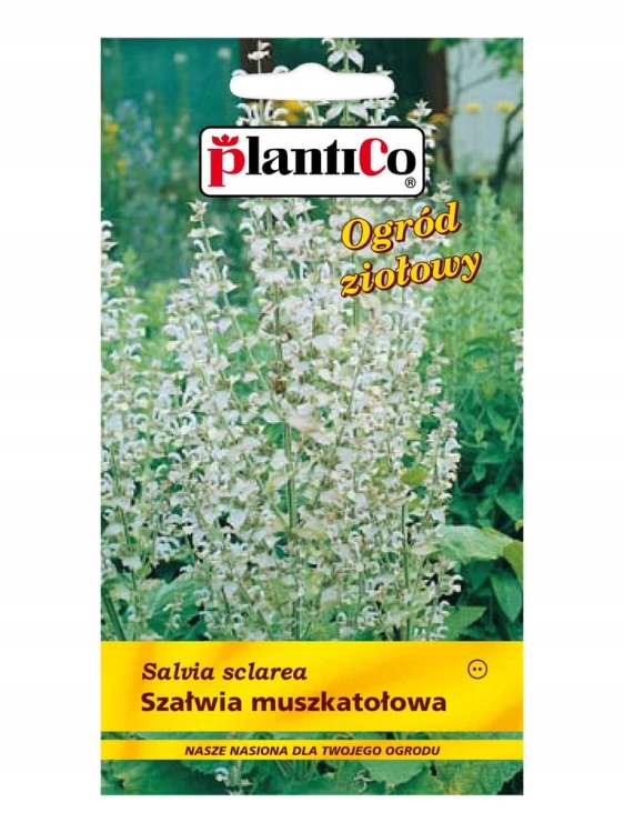 SZAŁWIA MUSZKATOŁOWA 0,5g nasiona ziół plantico