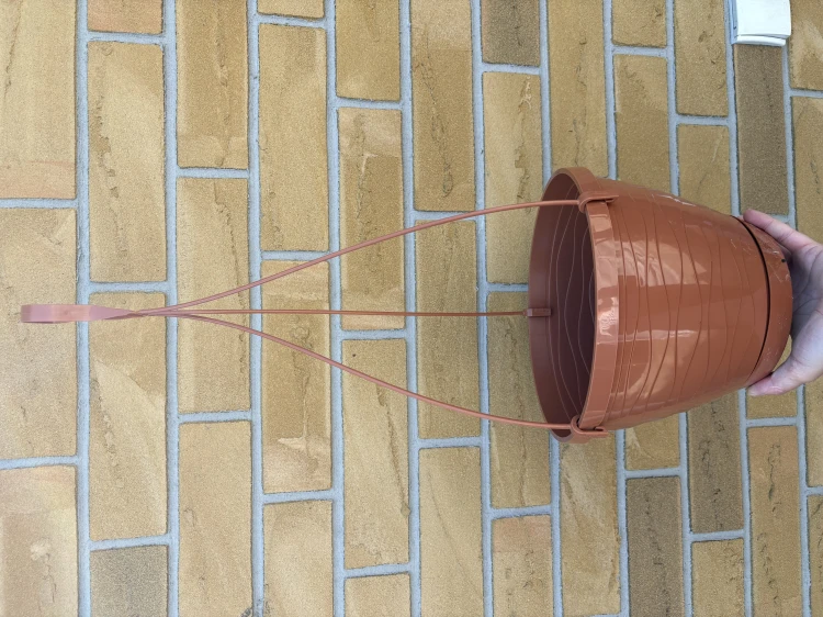 Doniczka wisząca TERAKOTA plastikowa fi 23cm D