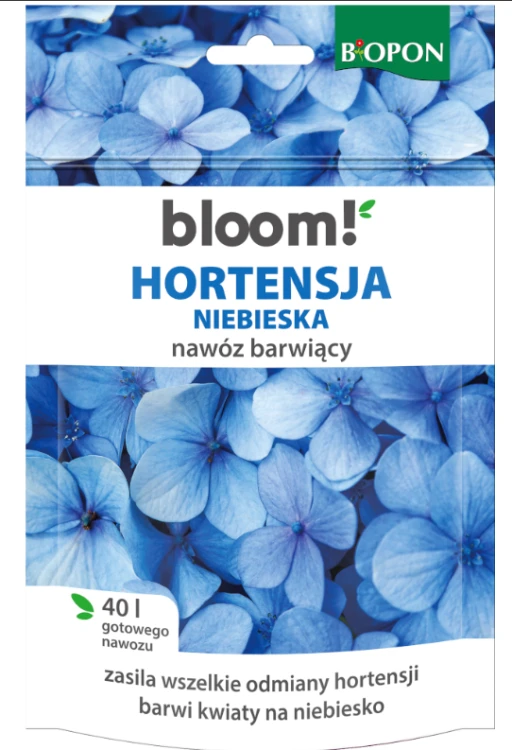 Nawóz do hortensji  barwiący na niebiesko bloom! bopon 200g