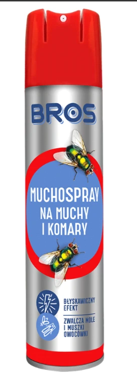 Muchospray na muchy i komary 250ml małe opakowanie