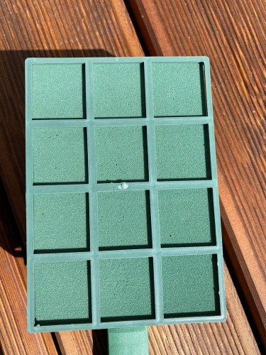 Floret z gąbką florystyczną MOKRA duży 30 sztuk KARTON