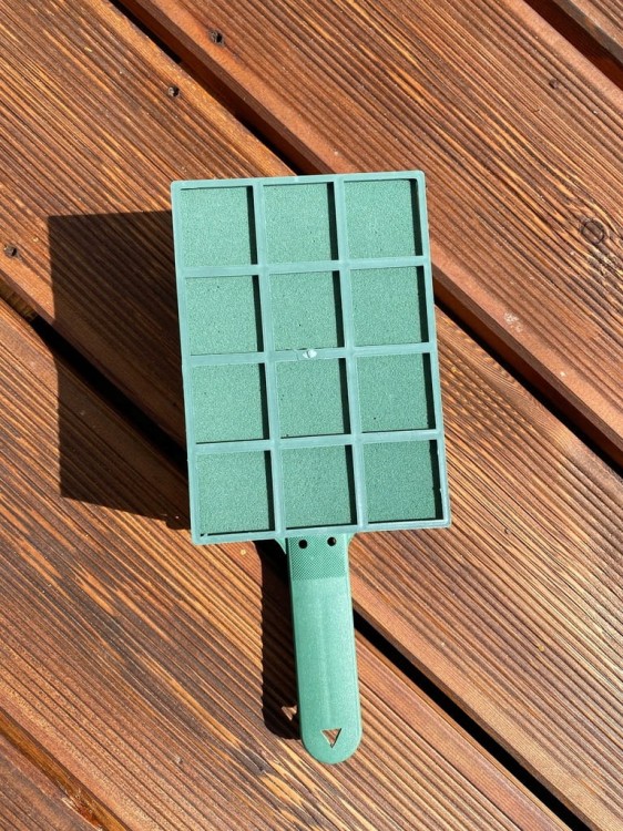 Floret z gąbką florystyczną MOKRA duży 30 sztuk KARTON