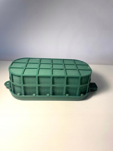 Floret bez rączki GARNET z gąbką florystyczną MOKRA OWALNA