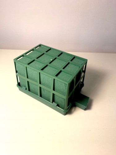 Floret bez rączki GARNET z gąbką florystyczną MOKRY Mały