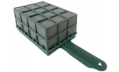 Floret z gąbką florystyczną SUCHA duży gąbka