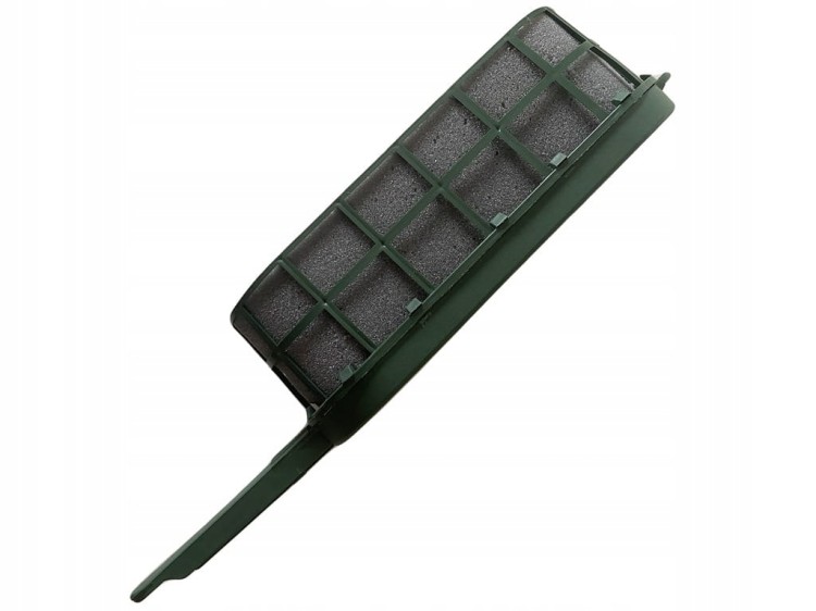 Floret z gąbką florystyczną SUCHA OWALNA gąbka