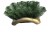 Ikebana podstawa baza podkład do kompozycji z OBCIĄŻENIEM MAŁA fokus 22cm ZŁOTO