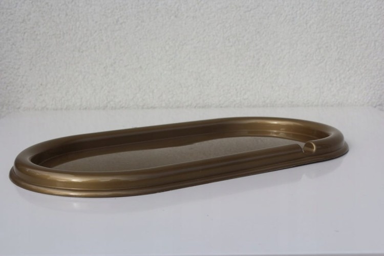 Podstawka pod ZNICZE podkładka 36cm złota
