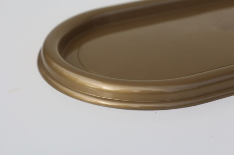 Podstawka pod ZNICZE podkładka 36cm złota