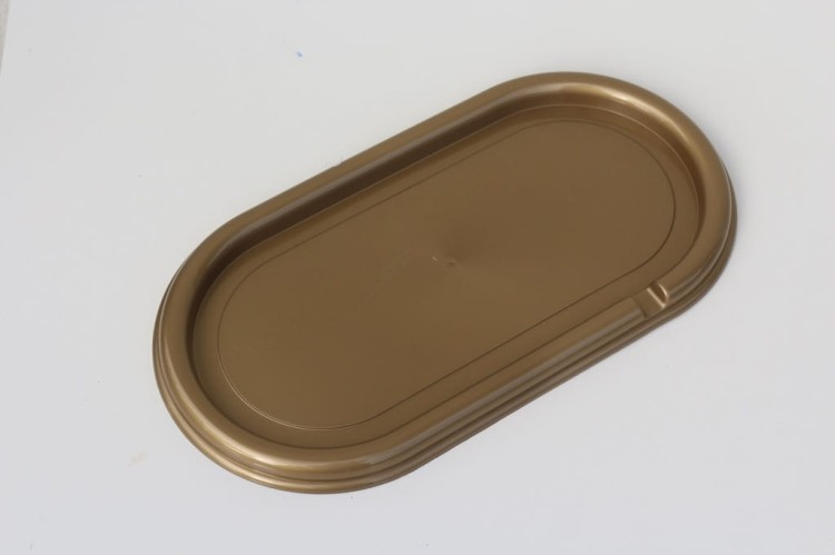 Podstawka pod ZNICZE podkładka 36cm złota