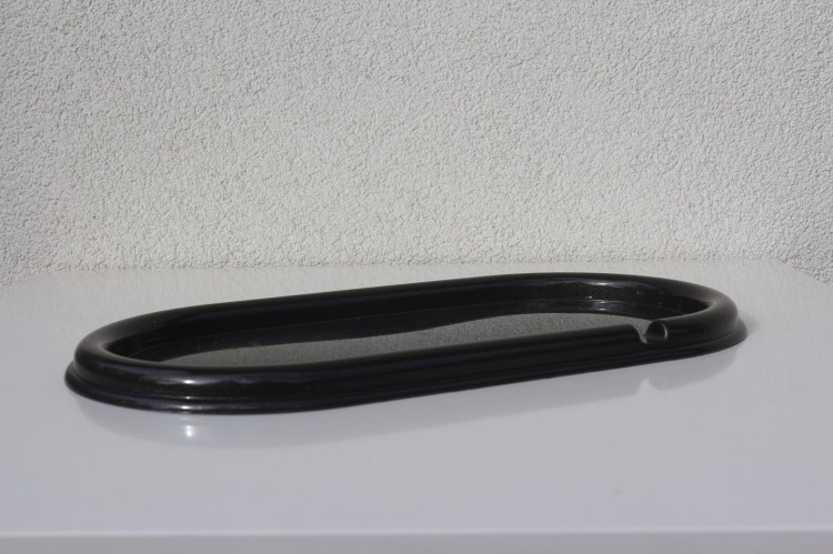 podstawka pod znicze podkładka 36cm grafit
