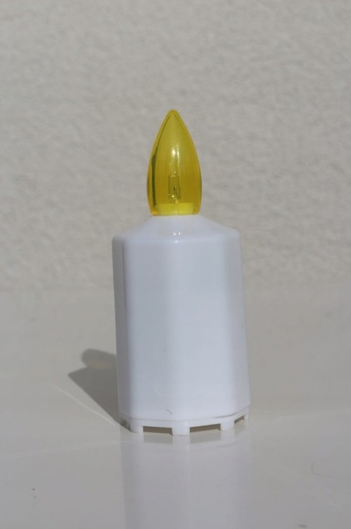 Znicz ELEKTRYCZNY ŻÓŁTY świeci 3 MIESIĄCE ! ZE3