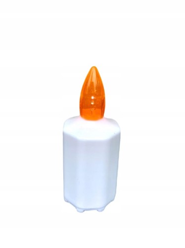 Znicz ELEKTRYCZNY POMARAŃCZOWY ZE3