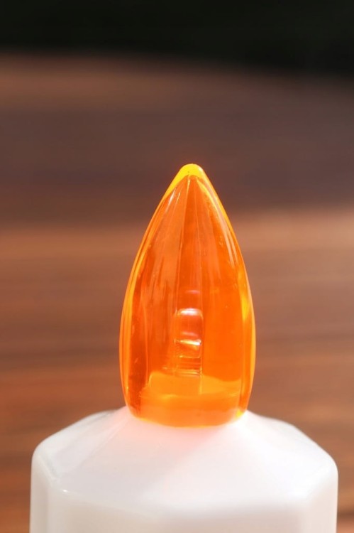 Znicz ELEKTRYCZNY POMARAŃCZOWY ZE3