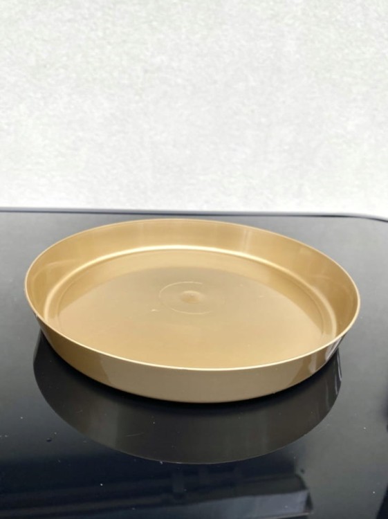 Podstawka pod doniczki 6 złota 20cm