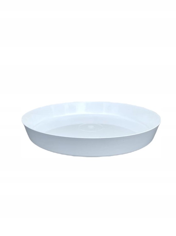 Podstawka pod doniczki 7 biała22cm