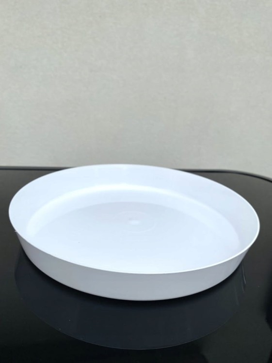 Podstawka pod doniczki 7 biała22cm